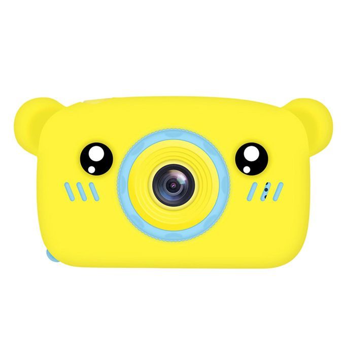 2.0'' Inch LCD 1080P 1200W Pixel Mini Children Digital Yellow Bear