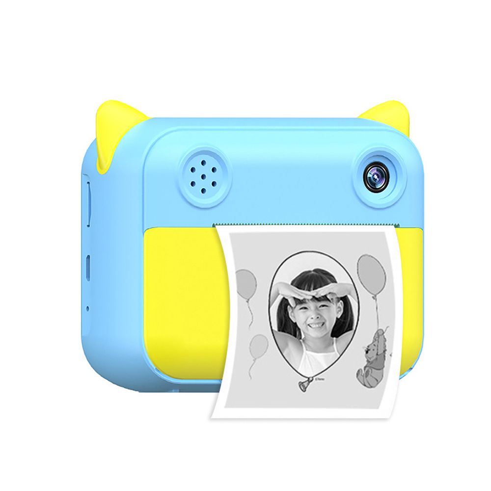 Cute Kids Instant Print Camera 1080P Digital Video Camera