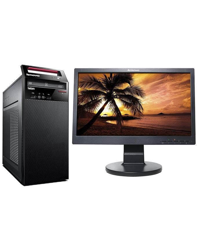 ThinkCentre E73 Intel Core i3-3.40GHz (4GB,500GB HDD) Windows 7 Pro Desktop + 18.5-Inch Monitor