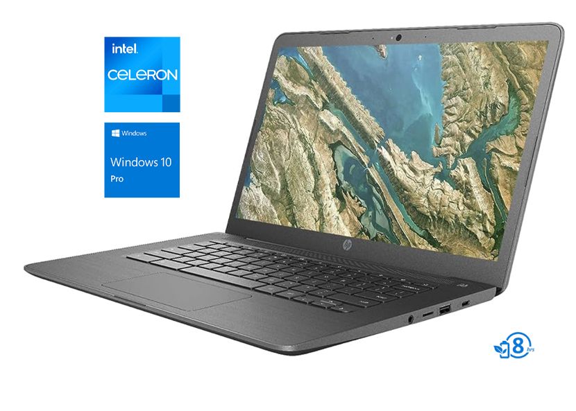 Stream 11 Laptop- Intel Celeron - 64GB SSD 4GB RAM Windows 10 PRO+ Mouse &USB Light For Keyboard
