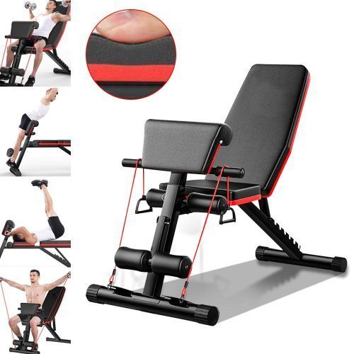 Adjustable Weight Bench Foldable Sit Up Bench 4 In 1 Multi