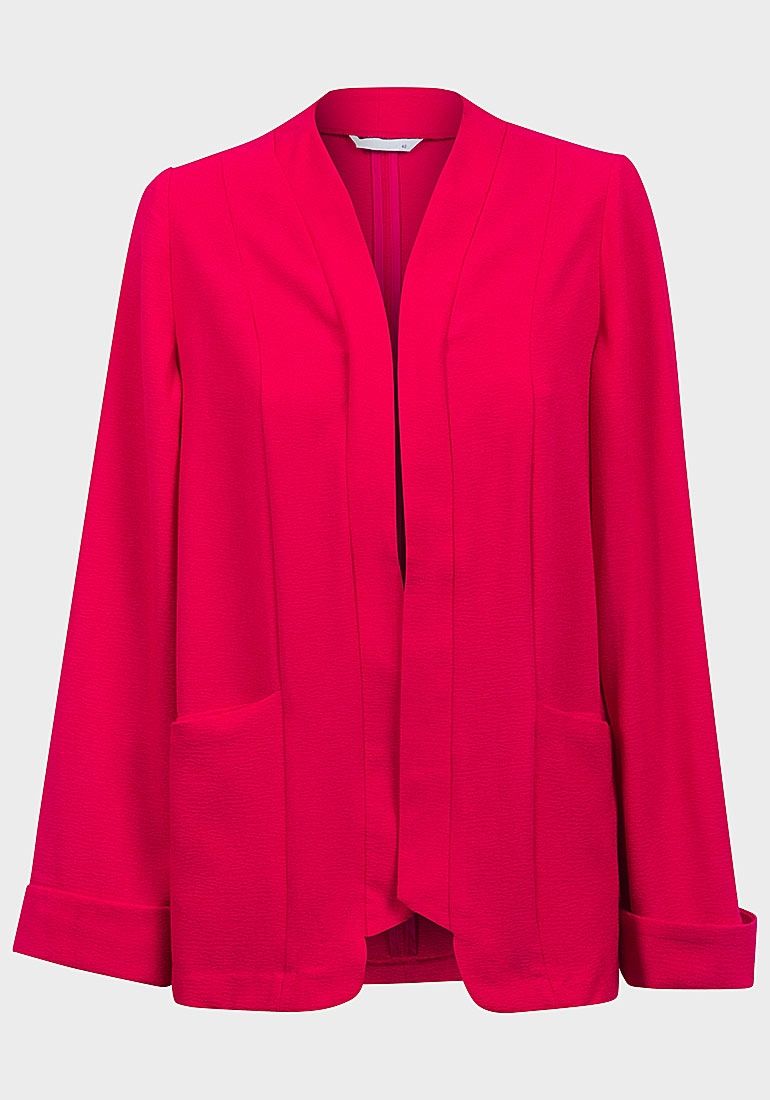 LADIES PLUS SIZE CREPE BLAZER