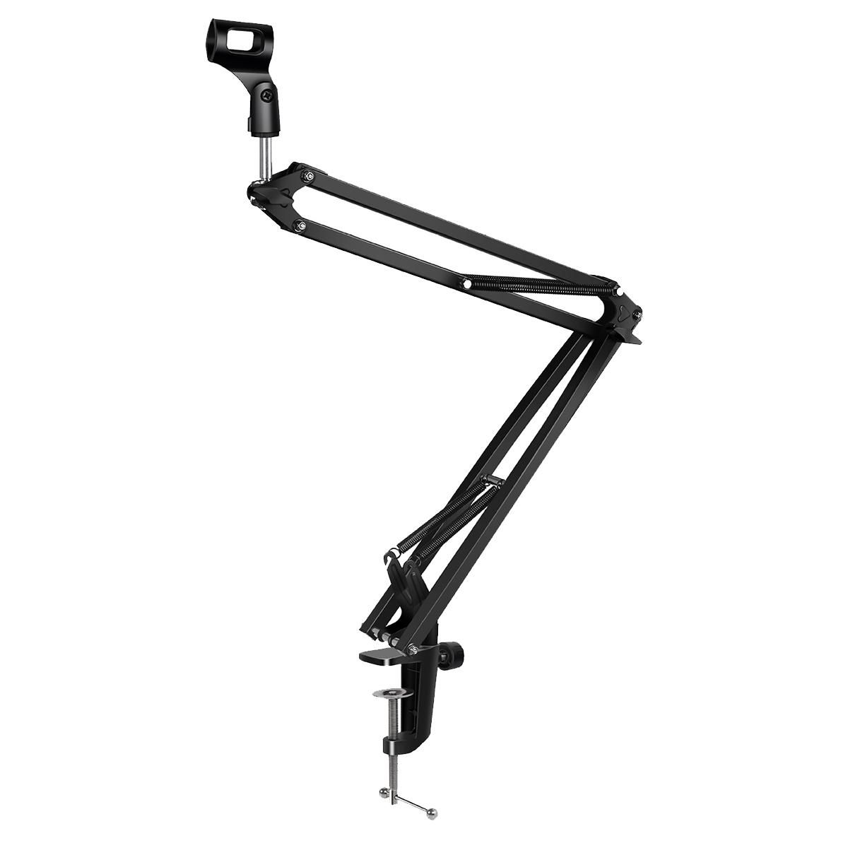 Heavy Duty Microphone Adjustable Suspension Boom Arm Stand Microphone Holder for Voice Recording Style B