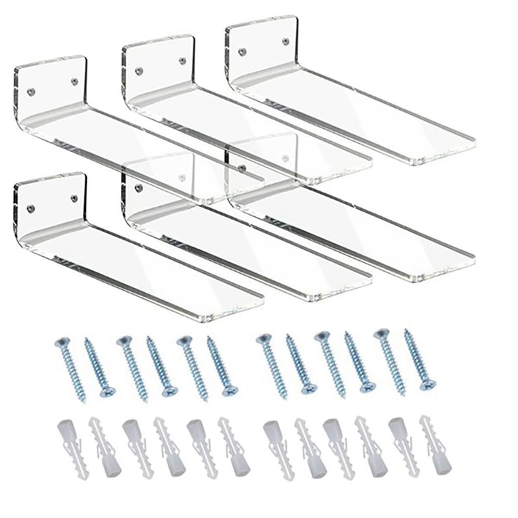 6 Pack Floating Shoe Display, for Sneaker Collection or