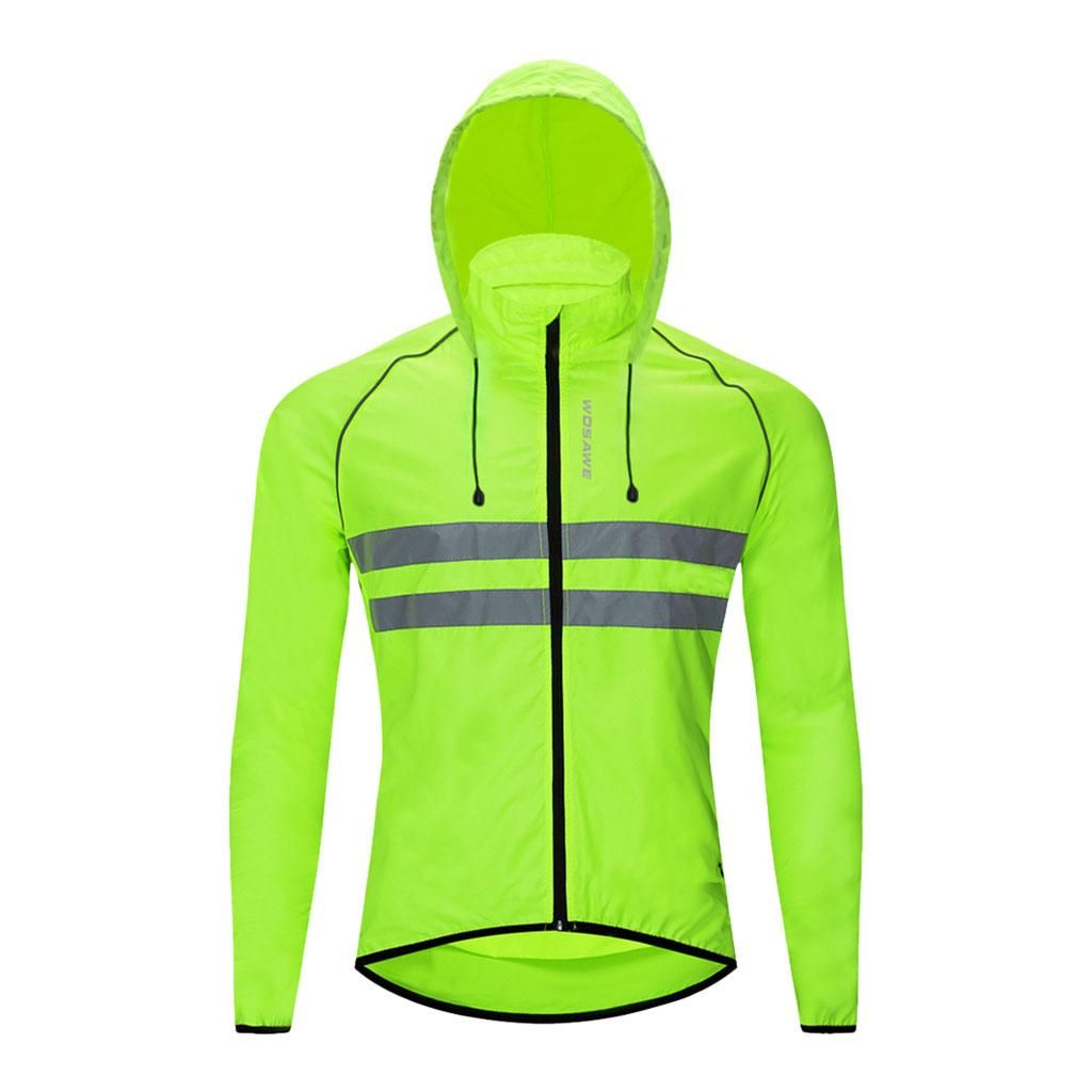 En's Women's Cycling Skin Coat Jersey Bicycle Windproof Jacket Light M