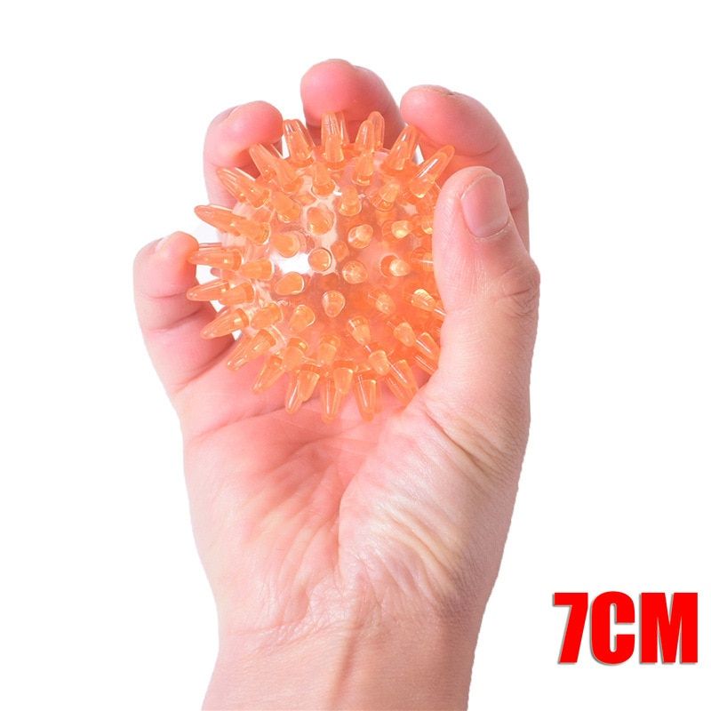 Four-finger Hand Grip Ball Rehabilitation Primary Training Soft Finger Strengthener Massager Ball