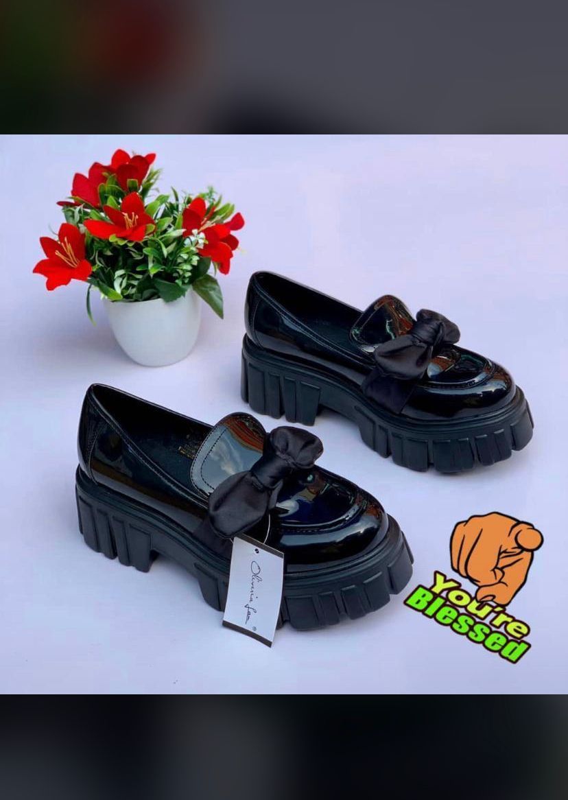 Quality Female Bow Tie Boot Sneakers - Black