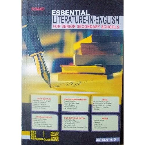 Essential Literature-in-english For Senior Secondary Schools - Ibitola A. O.