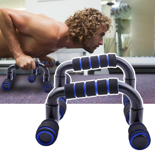 New Portable Push Up Bracket With Non-Slip Foam Handles Support Bar