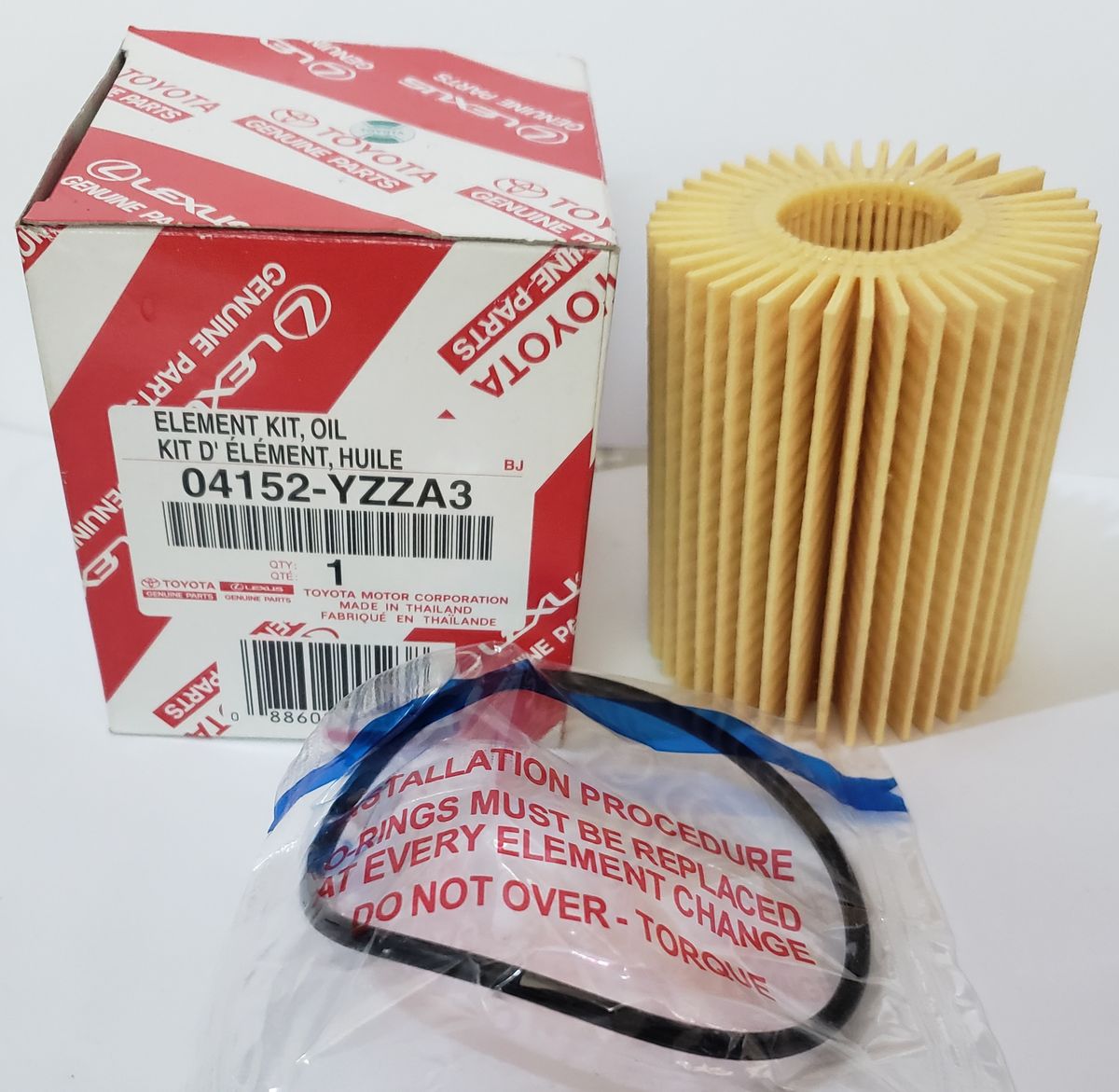 04152-YZZA3 OIL FILTER