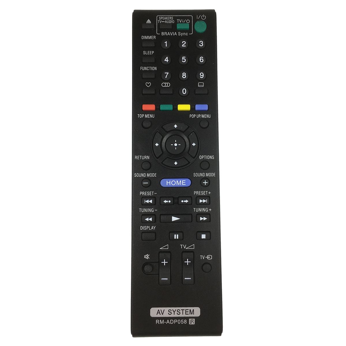 RM-ADP058 Remote Control For Sony Home Theater