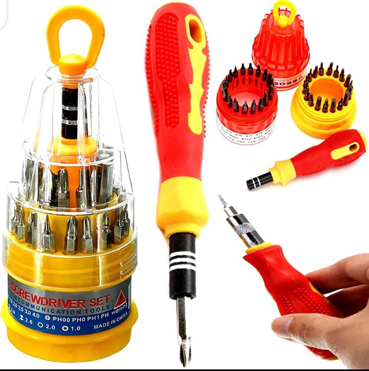 Magnetic  Screw  Driver  32 In 1  With Box