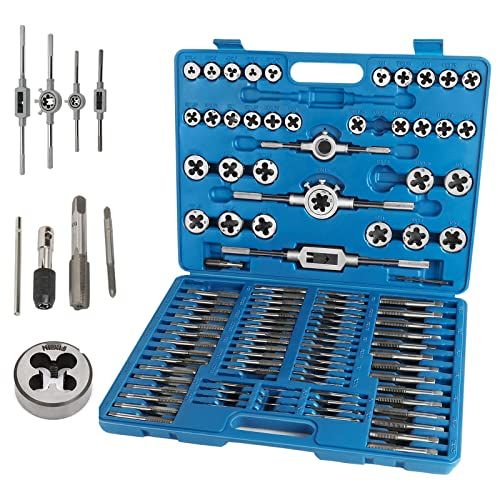 110 Piece Create And Repair Thread Tap And Die Tool Metric M