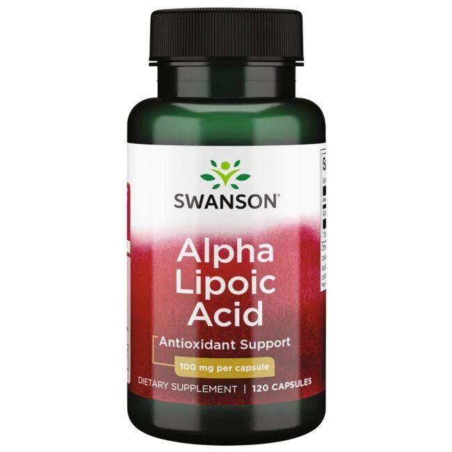 Alpha Lipoic Acid- Antioxidant Support- 100mg, 120 Caps