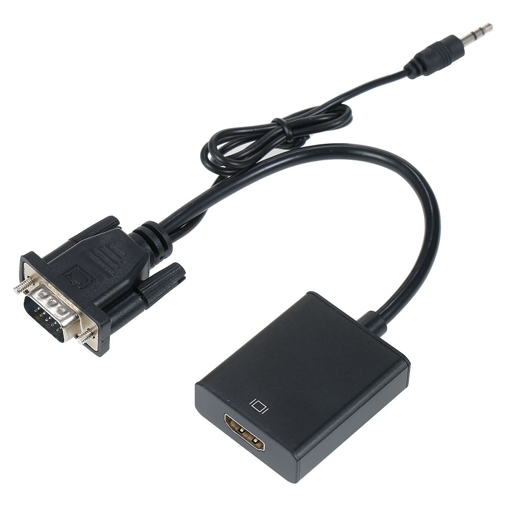 VGA To HD Converter Cord Resolution 1080P Set-top
