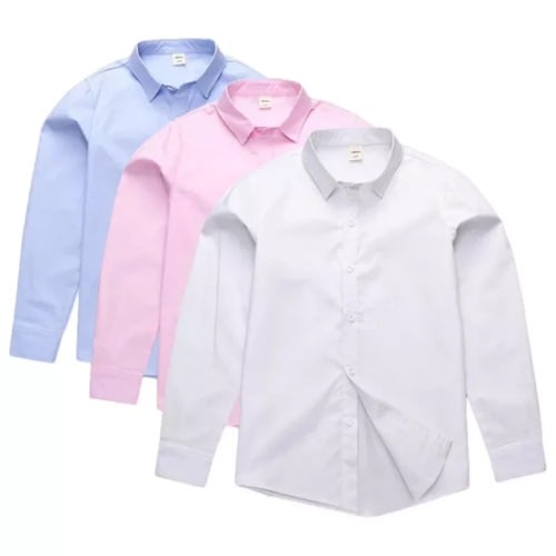 Set Of 3 Kid's Formal Shirts