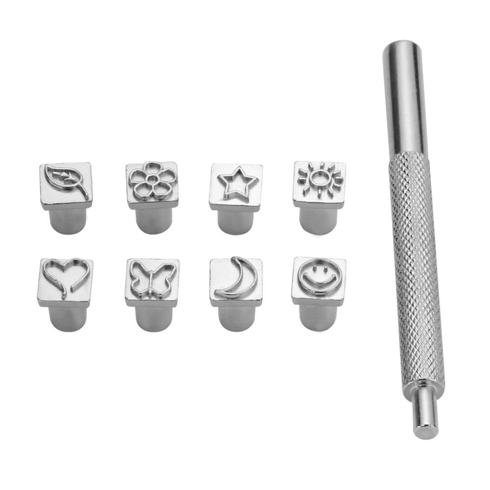36pcs Steel Punch Tools Alphabet Letter Number Stamper Set Stamping Metal Leather Punching Tools DIY Leather Craft Tools