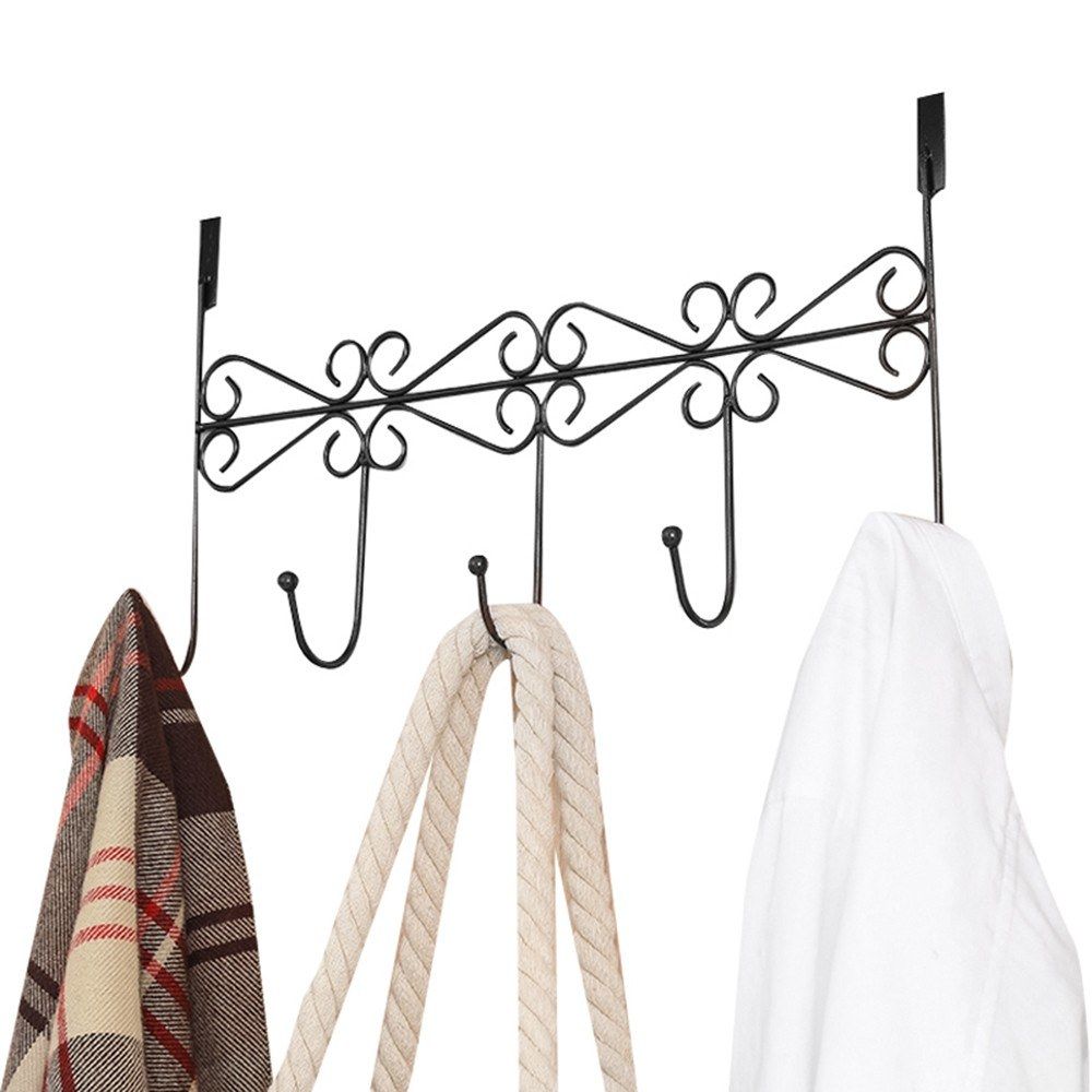 Over Door Hanger Rack 5 Hooks Decorative Ognazier Hook Rack