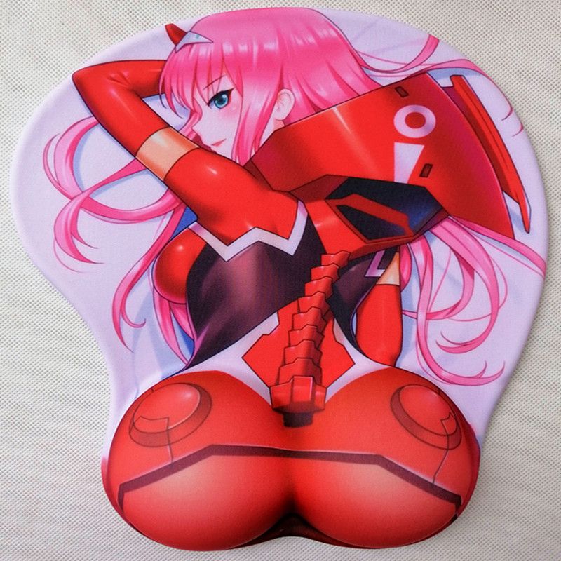2021 Version Japanese Anime Silicone 3d Mouse Pad Lycra