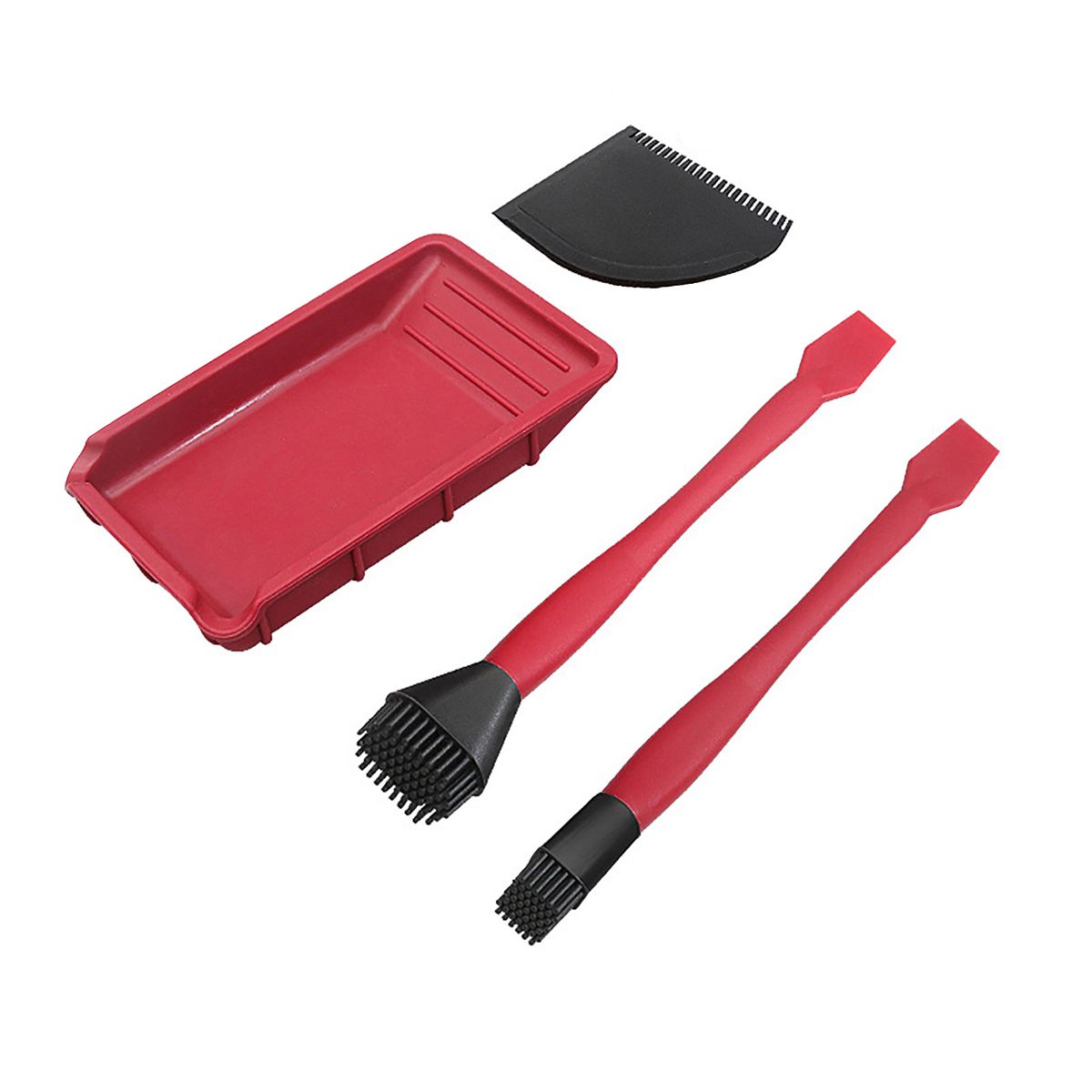 4PCS Woodworking Glue Tools Kit Silicone Glue Kit Narrow