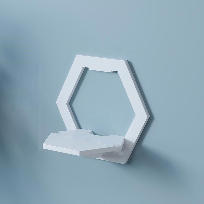 Hexagonal Wall Hanging Shelf Flower Pot