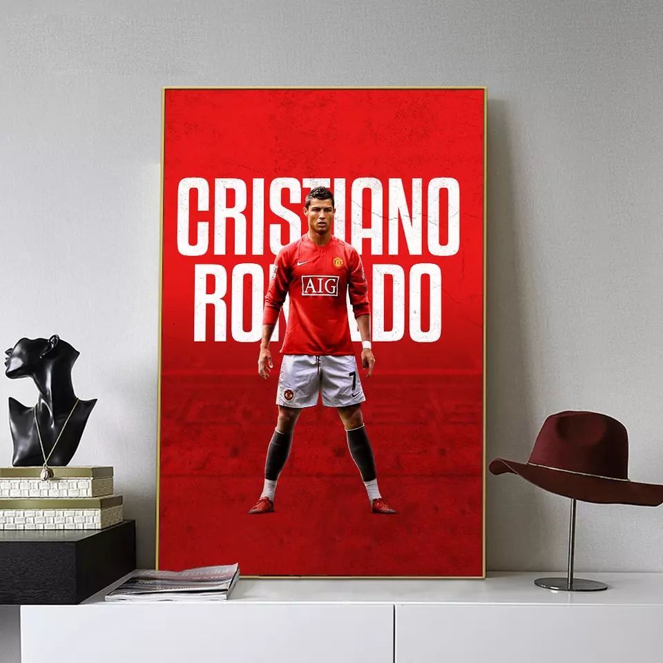 Wall Art With Frame(cr7 )