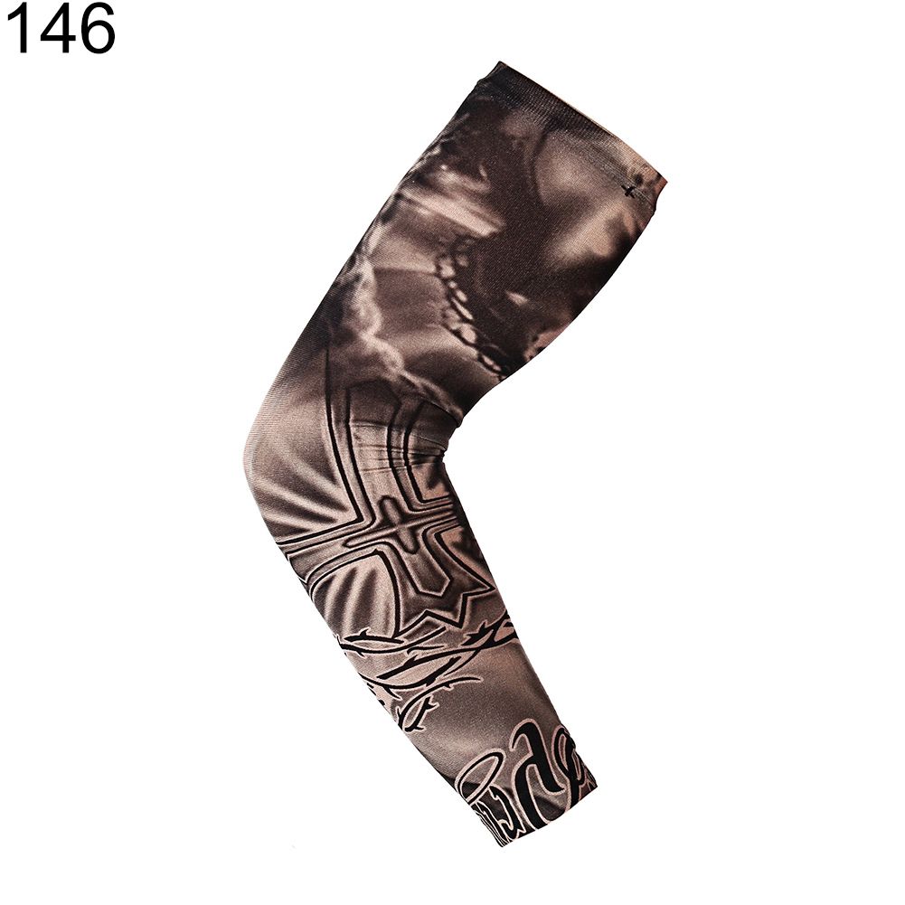 1Pc Outdoor Anti-sunlight Sport Tattoo Arm Sleeves-146