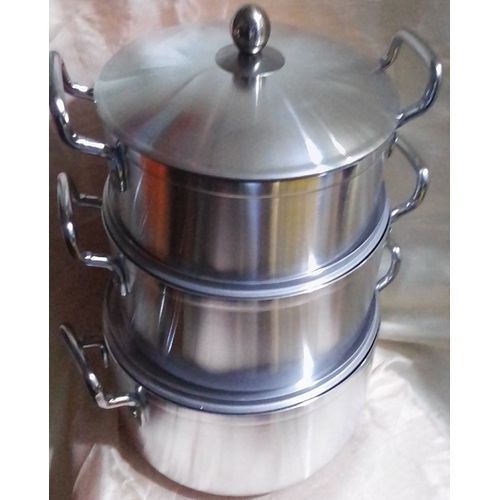 Original Aluminum Pot Set 0f 3 (big Sizes)