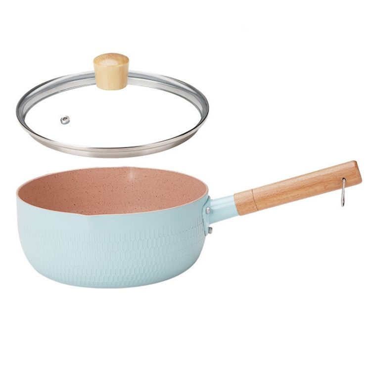 22cm With Cover Maifan Stone Small Milk Pot 22cm With Cover Blue