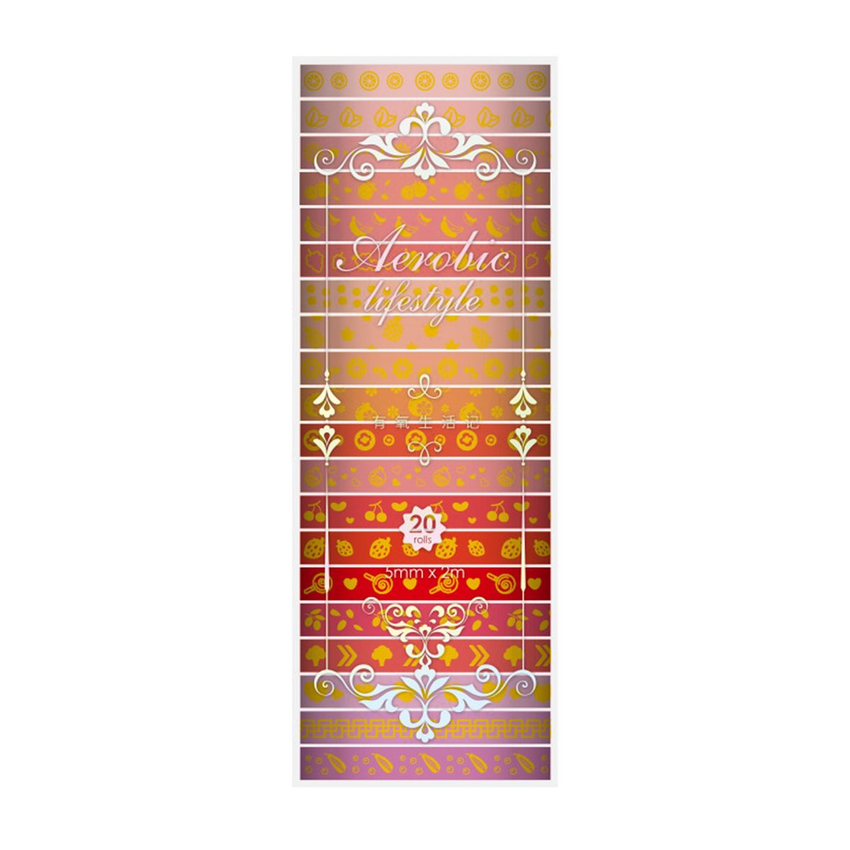 20 Rolls Decorative Washi Tape Photo Album Masking Tape G
