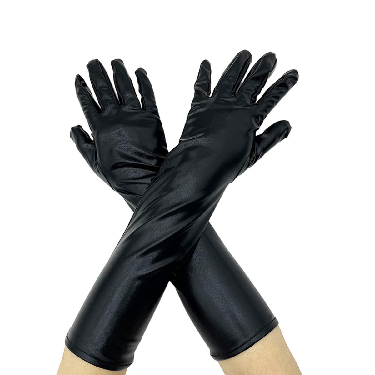 Mitten Elbow Classic Costume  Full Finger One Size Black