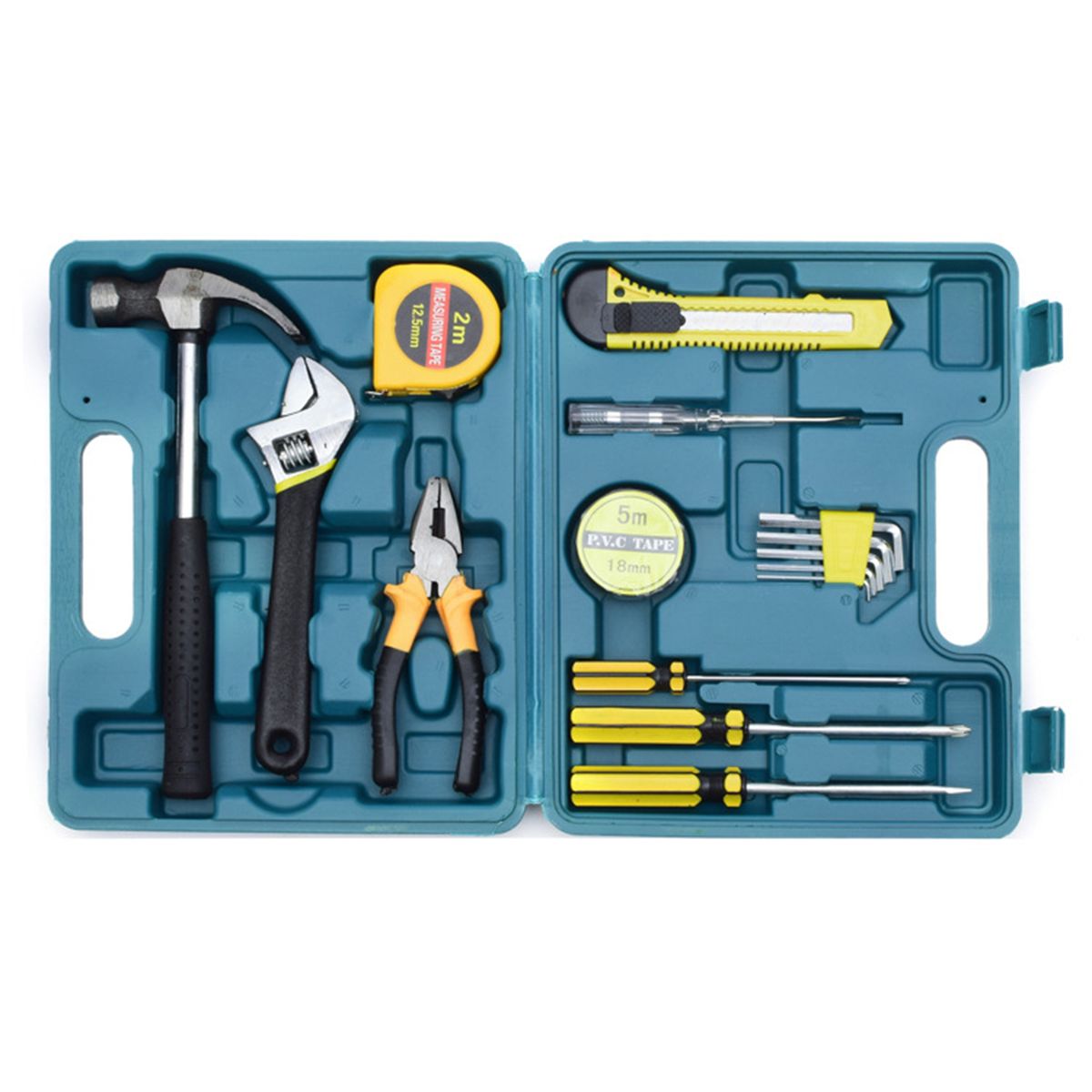 Large 16Pcs Household Hardware Hand Tool Set Hardware