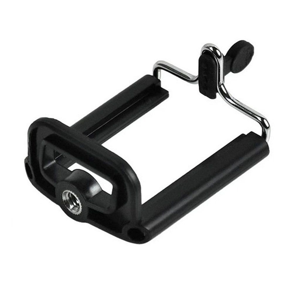 Hot Shoe Metal Gimbal & Mobile Phone Clip 1/4 Screw Interface Universal Black