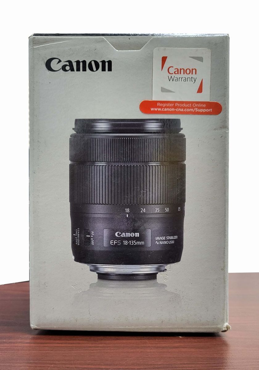 CANON LENS EF-S18-135MM F/3.5-5.6 IS USM