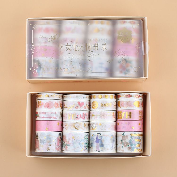 20PCS Scrapbooking DIY Sticker Jounarl Washi Tape Kawaii