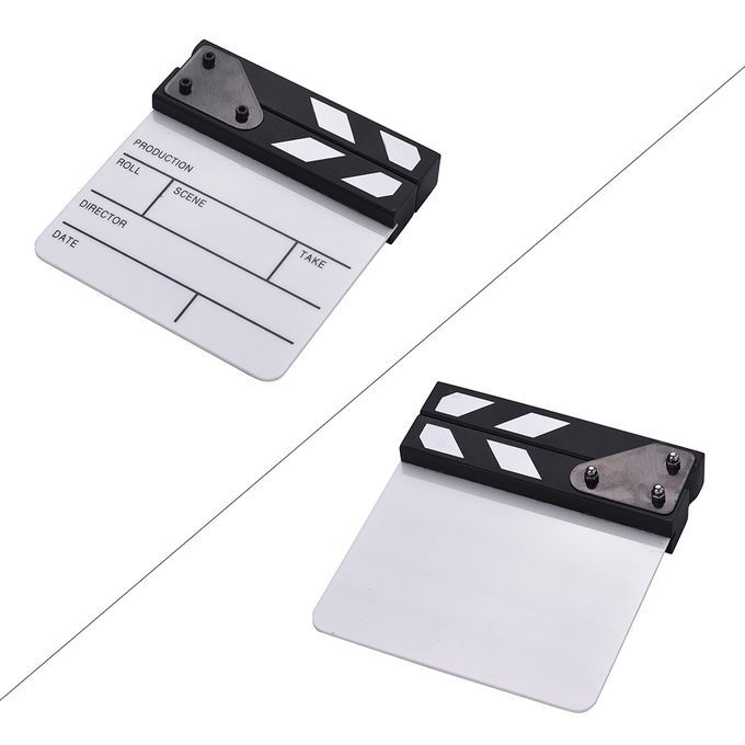 TV Film Movie Director Cut Action Scene Clapper Board Slate