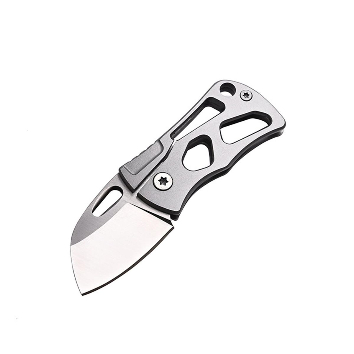 Keychain Cutter Portable Steel Cutter Camping Gear Stainless Steel