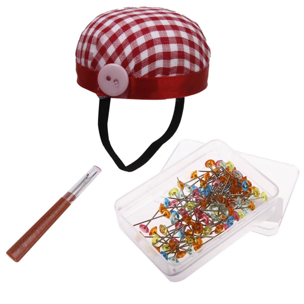 Sewing Craft Supplies Set  Pin Seam Ripper And Tomato