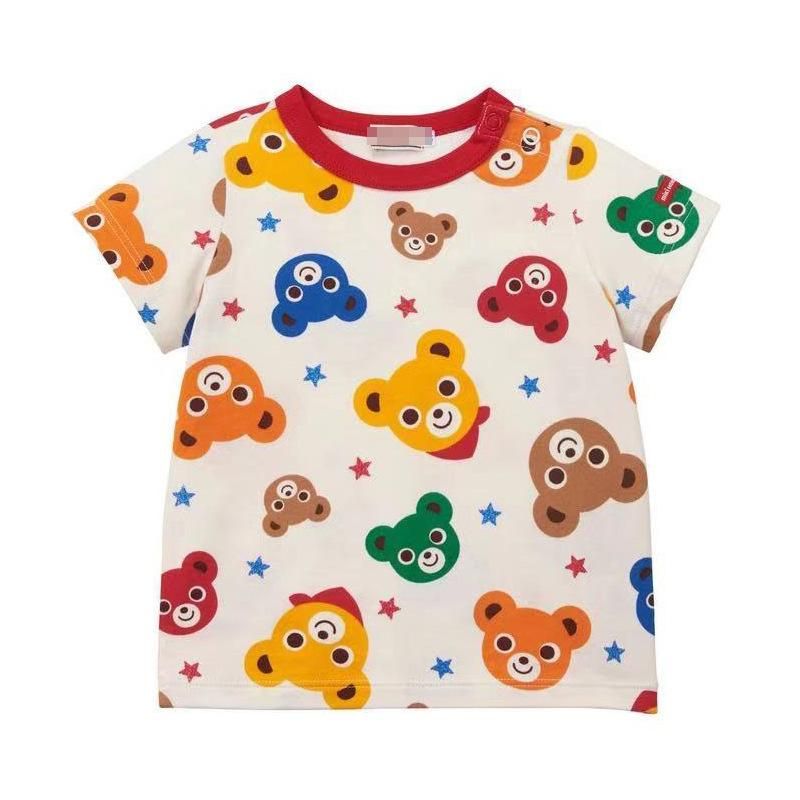 Processing Customized Children's Clothing Summer Japanese New Boys And Girls Full Printed
