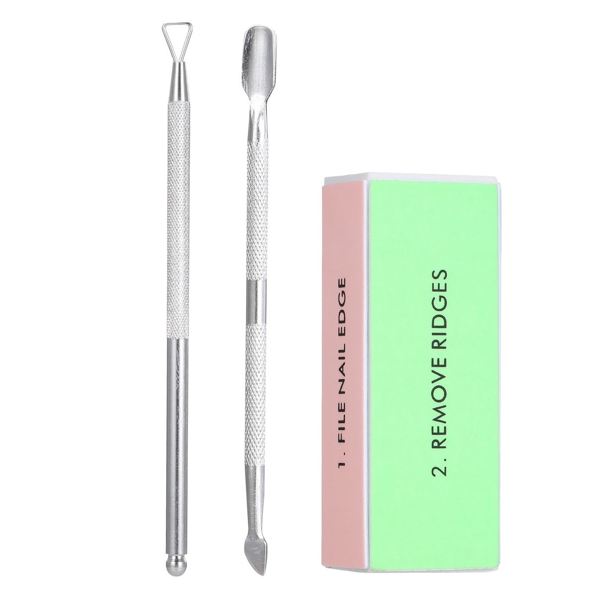 Nail Art Care Double-ended Nail Cuticle Trimmer Dead Skin