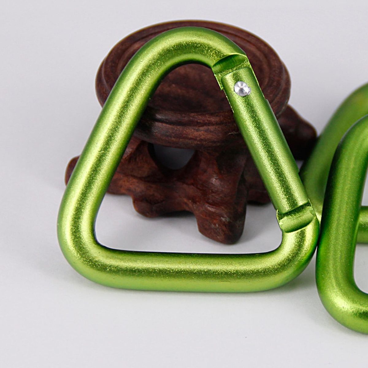 Climbing Carabiner Bluetooth-compatible Speakers Kettle Climbing Buckle Hook Green
