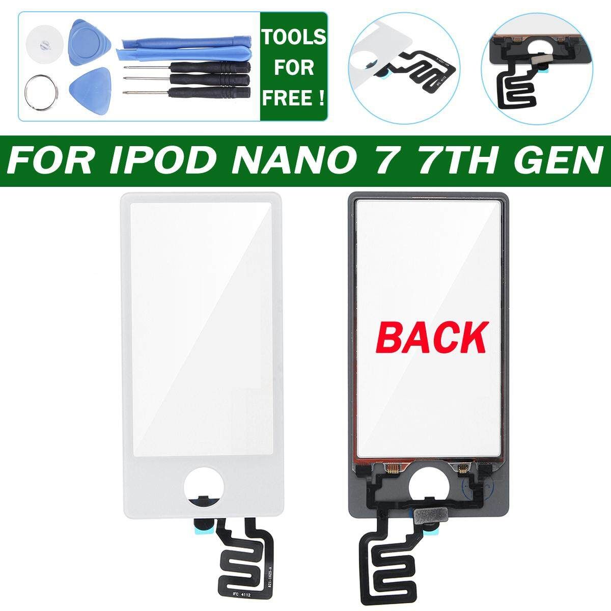 White LCD Touch Screen Digitizer Assembly Replacement For IPod Nano 7 7th Gen