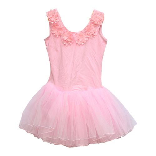 Girl's Ballerina Ballet Tutu Dress - Pink