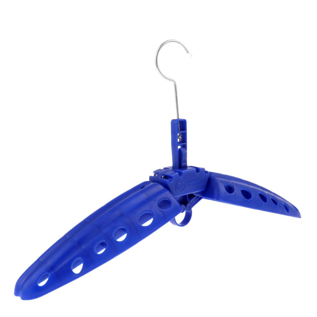 Universal Coat Hanger For Underwater Scuba Diving BCD Wetsuit Blue