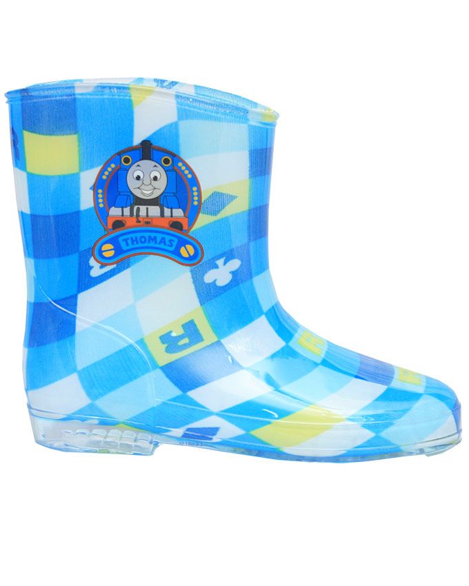 High Quality Boys Rain Boot -Blue And Multi