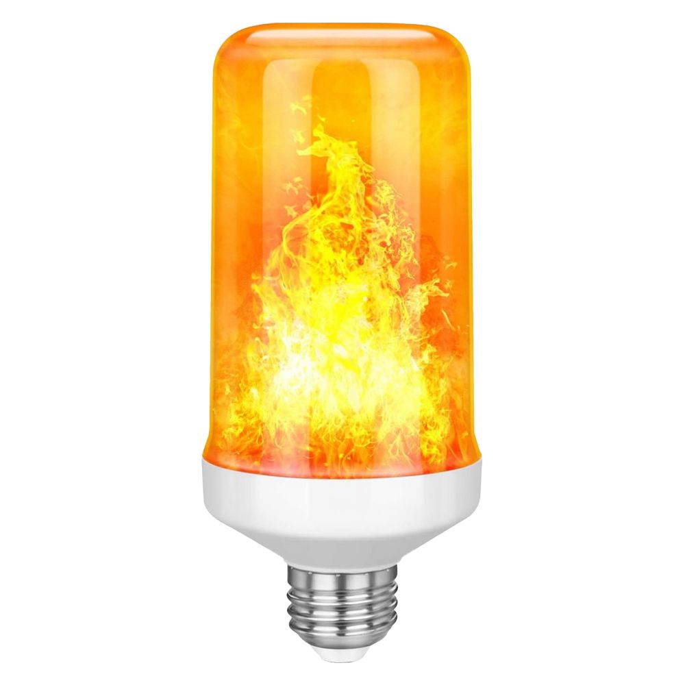 LED Flame Effect Light Bulb E27,Decorative Fire Lights