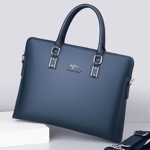 Quality Leather Office Briefcase Bag - Office Shoulder Bag