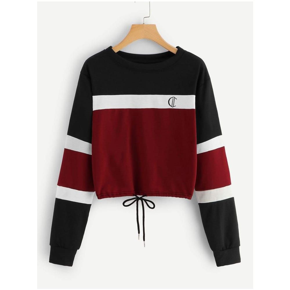 Female Crop Top Sweatshirt