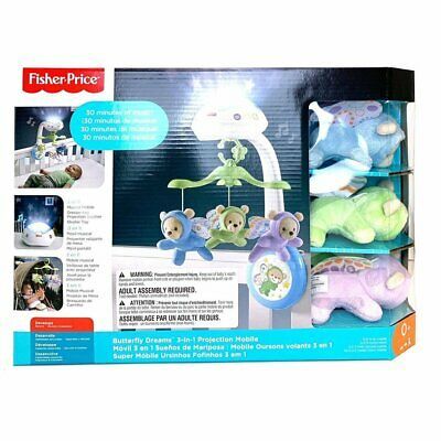Fisher Price Butterfly Dream 3-in-1 Projection Mobile