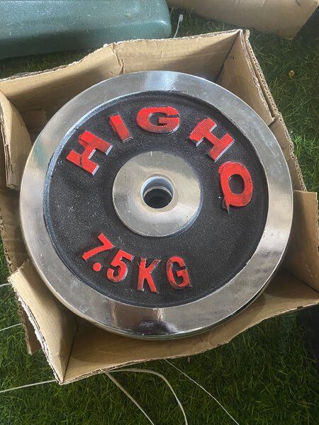 7.5KG CHROMED COATED WEIGHT PLATES